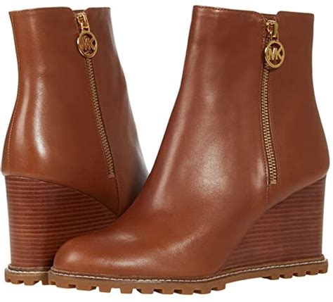 michael kors evelyn wedge bootie.